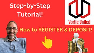 🔺 VORTIC UNITED 🔺 HOW TO REGISTER & DEPOSIT! [Step-by-Step Tutorial]