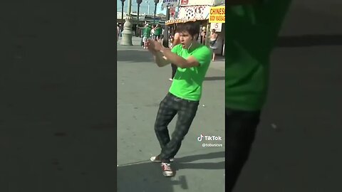 Confidently Pretending to Dance (a montage of dancing in public)