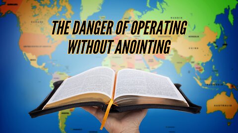 He is God - Holy Spirit Power | The danger of operating without anointing