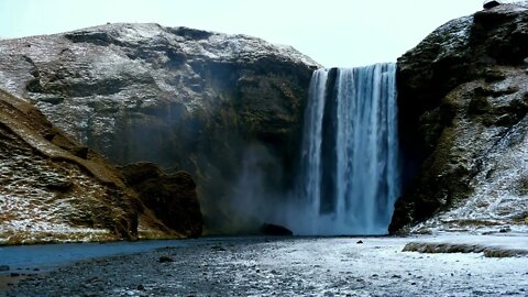 Get Your Best Sleep Ever With This Scenic Waterfall (2 Hour Iceland)