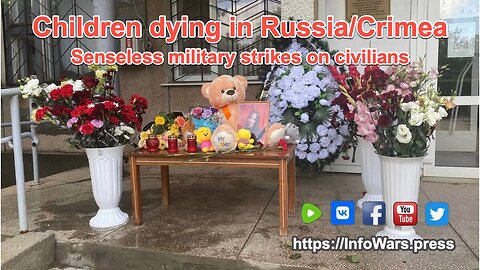 Senseless military strikes on civilians kills one and injurs another teens in Crimea