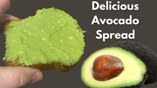 Healthy And Delicious Avocado Spread | Easy 5 Ingredient Recipe