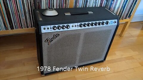 Amp Demo 1978 Fender Twin Reverb Part 2