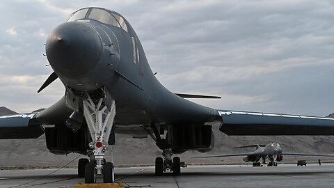 B-Roll: Red Flag 23-3 B-1B Lancers Launch!