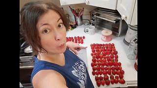 Making Strawberry jam for the first time! 😋