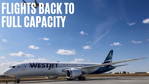 WestJet Is Officially Ending Social Distancing On Flights & Opening All Seats Again