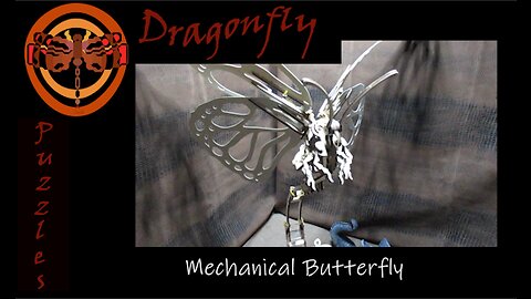 Mechanical Butterfly 3D Puzzle