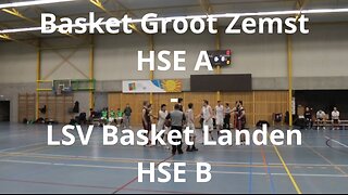 Basket Groot Zemst HSE A - LSV Basket Landen HSE B - 13 januari 24