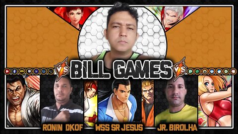 BILL GAMES VS JR BIROLHA , SER JESUS, RONIN D-KOF #LIVE 339
