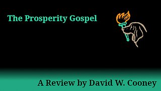 The Prosperity Gospel