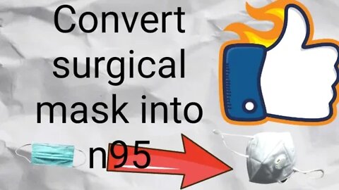 Convert surgical mask into n95#surgicalmask#qisaqtech,#n95mask#,facemask||#qisaqtech