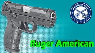 Ruger American 9mm Pistol - Shooting Steel Targets, New Gun Training