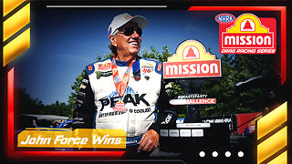 John Force wins Mission #2Fast2Tasty Challenge in Epping