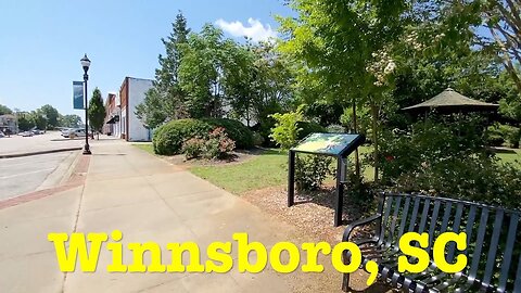 I'm visiting every town in SC - Winnsboro, South Carolina