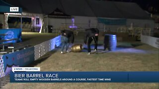 Bier Barrel Race at Oktoberfest