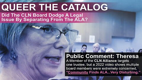 Queer The Catalog: Did CLN Dodge "Viewpoint Discrimination" By Separating From ALA?