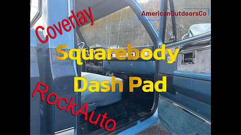 Coverlay Rockauto DIY Dash Cap Install with HEAT