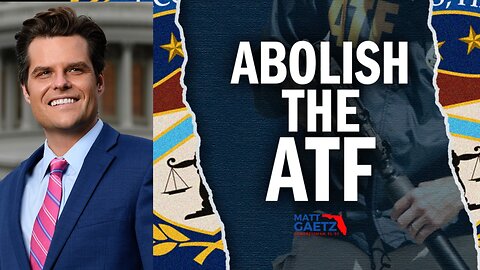 Abolish the ATF?