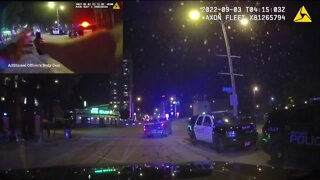 Edited video shows deadly shoot-out between homicide suspect, officers in downtown Milwaukee