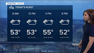 Calmer weather expected Sunday
