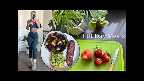 What I Eat in a Day to Build my Booty