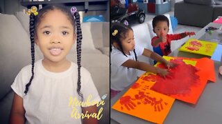 Ray J & Princess Love Kids Speaking French Is The Cutest Thing! 🇫🇷