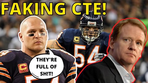 Chicago Bears Legend Brian Urlacher Says Ex Players May Be FAKING CTE to DRAW A NFL PAYCHECK!