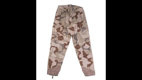 Mike's Militaria Product Update Swedish M90 Desert Pants!