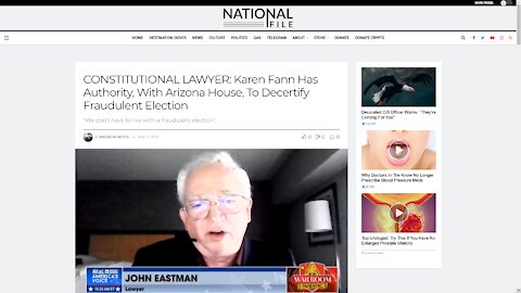 Constitutional Lawyer Says Arizona Can Decertify NOW