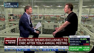 Elon Musk grilled by CNBC about his Tweet claiming George Soros reminds him of Magneto! 😆😅😂🤣