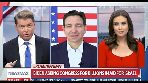 Ron DeSantis live on National Report - "We Just Deliver Results"