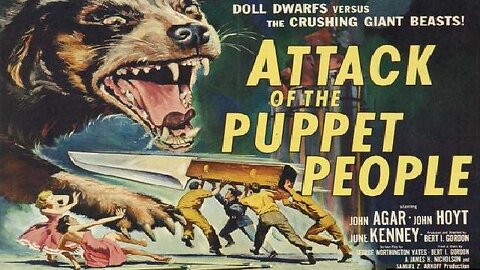 ATTACK OF THE PUPPET PEOPLE 1958 Maniac Scientist Creates Tiny People FULL MOVIE HD & W/S