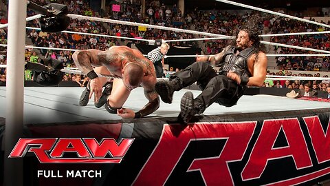 FULL MATCH — John Cena & Roman Reigns vs. Randy Orton, Seth Rollins & Kane: Raw, July 14, 2014