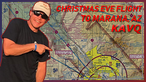 Christmas Eve Flight to Marana, Arizona