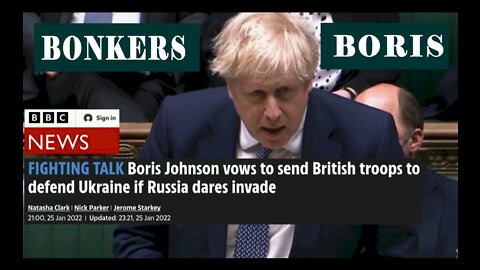 Bonkers BORIS talks about the death of Russian Sons.