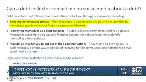 Debt collectors on Facebook? New rules allow new ways to reach out