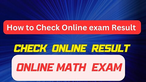 How to get Online Test Result #2023 #2024 | How to check online result