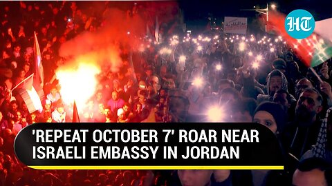 'Hail Hamas' Movement In Jordan; 'Repeat October 7' Chants Near Israeli Embassy In Amman