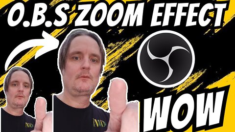 how to do zoom effect in o b s