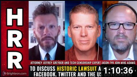 Attorney Jeffrey Greyber and tech censorship expert Jason Fyk discuss historic lawsuit