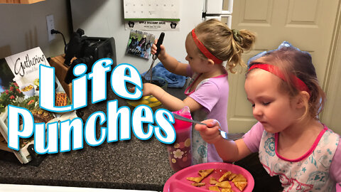 3 Year Old Makes French Toast [Ep#001 05-08-2017]