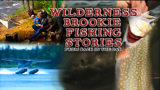 Brook Trout Fishing Stories before technology