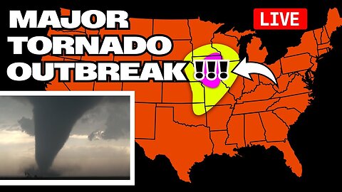 Tornado Outbreak in US (Iowa, Wisconsin, & More) - LIVE Coverage