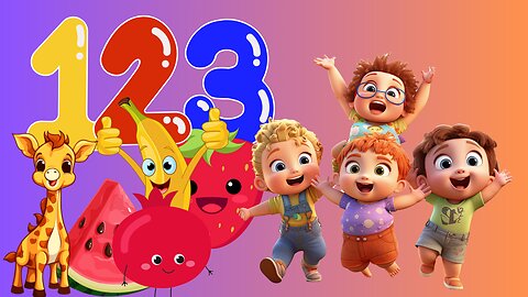 Learn 1 to 10 Numbers2024 #1234 Counting for Kids#123 #baby #kidslearning #babyvideos #kidsvideo