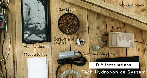 DIY Instructions for Building a Low-Tech Hydroponics System