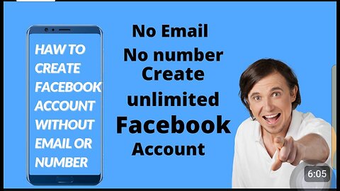 Create Facebook Account With Out Number And Email || Tech Tips And Tricks