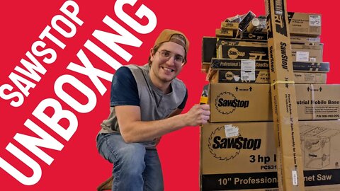 SAWSTOP UNBOXING! ep04