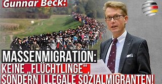 Massenmigration: Keine „Flüchtlinge“, sondern illegale Sozialmigranten! | Gunnar Beck