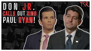 DON JR. says "NO ONE GIVES A CRAP" about RINO PAUL RYAN not attending CONVENTION if TRUMP NOMINEE!