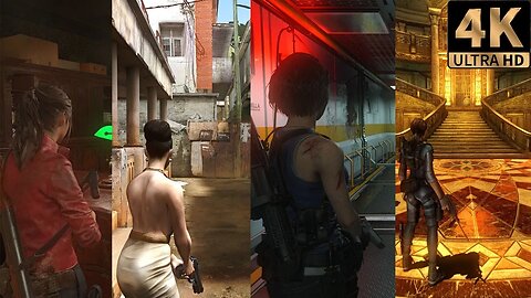 Resident Evil Franchise - Best No Color Filters Mods - Ultra Graphics Mods - Compilation ShowCase